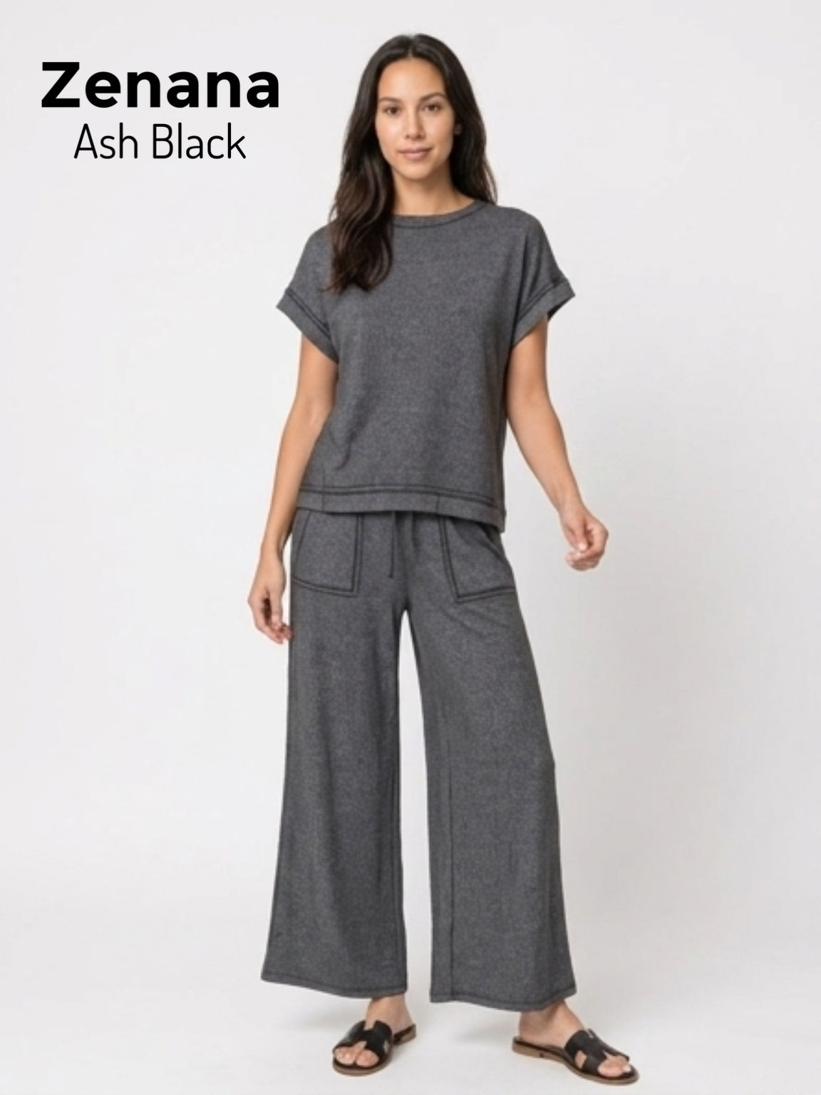 999 Cozy Cool Acid Wash Set SM-LARGE
