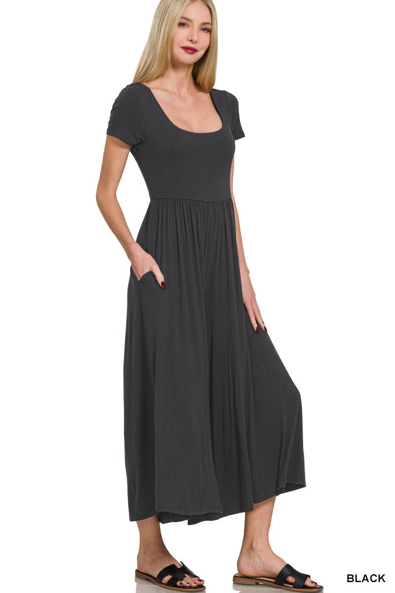 9289 Casual Crush Jumpsuit Zenana