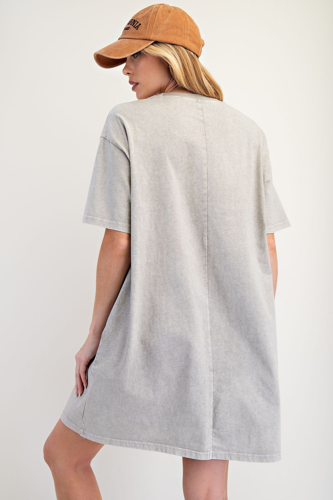 391 Desert Boots Mineral Wash T-Shirt Dress EASEL