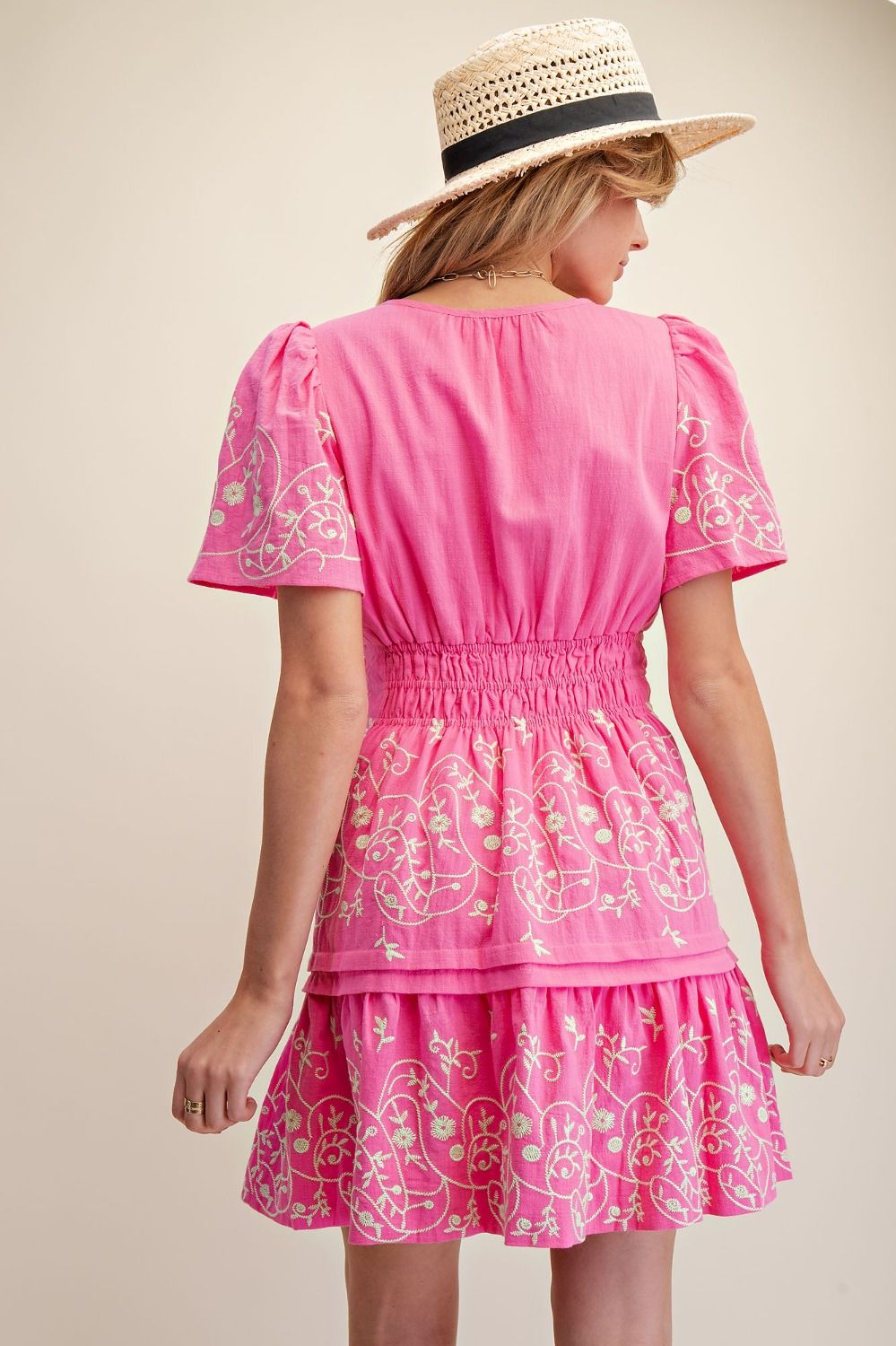 3651 The Sunday Garden Dress EASEL SM/MED