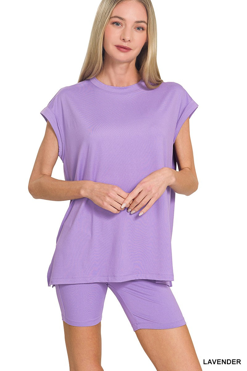 982 Butter Bliss Microfiber Set Zenana S M L
