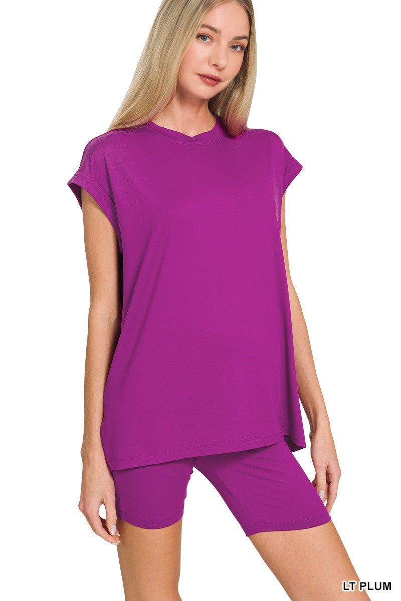 982 Butter Bliss Microfiber Set Zenana S M L