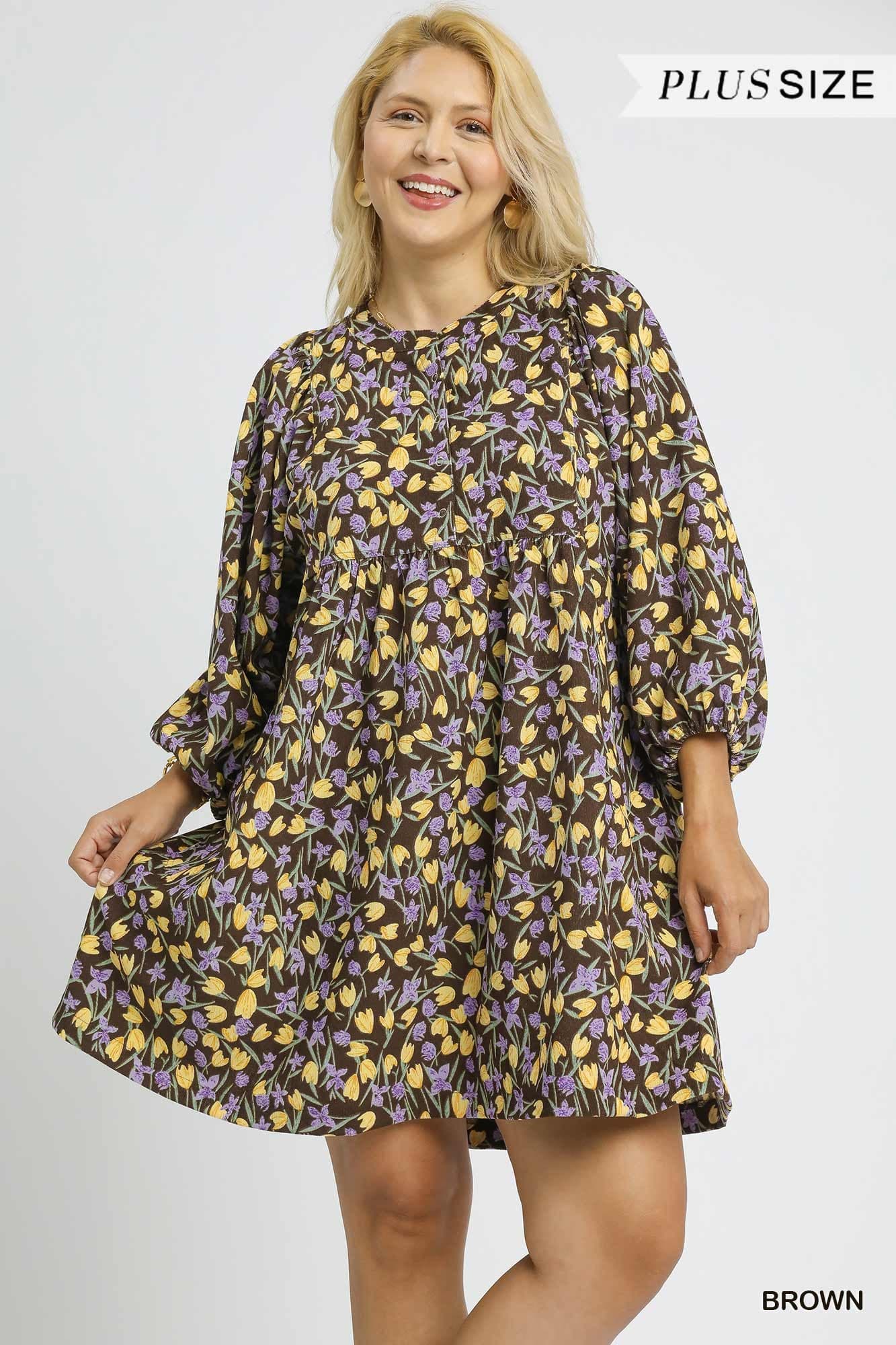 461 Vintage Bloom Pocket Dress UMGEE XL-2XL