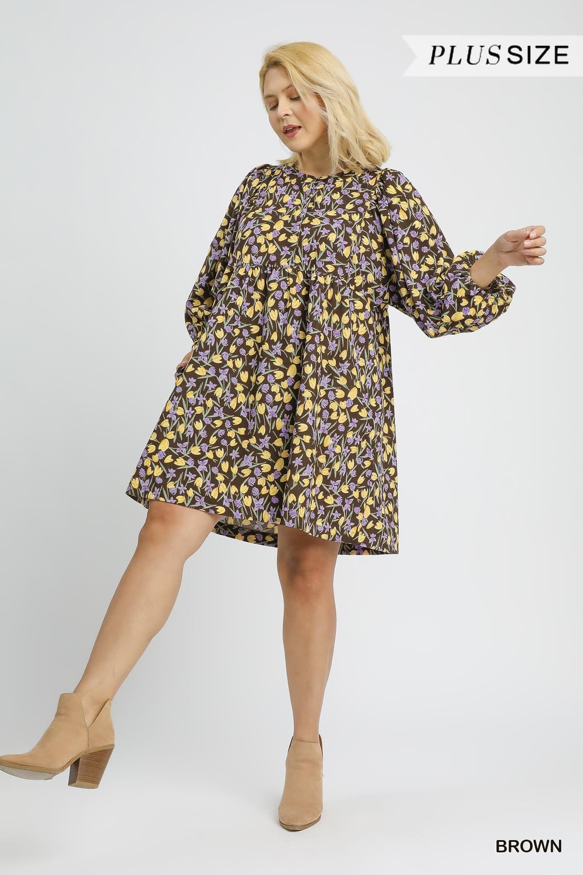 461 Vintage Bloom Pocket Dress UMGEE XL-2XL