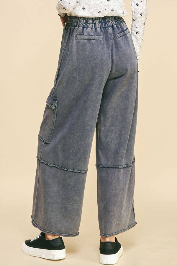 498 Mineral Wash Cargo Pants Davi Dani SM-LARGE