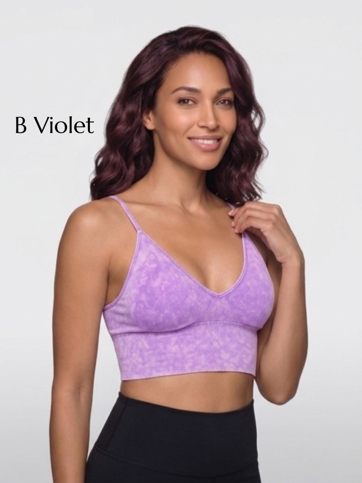 922 Washed Comfort Padded Brami Zenana