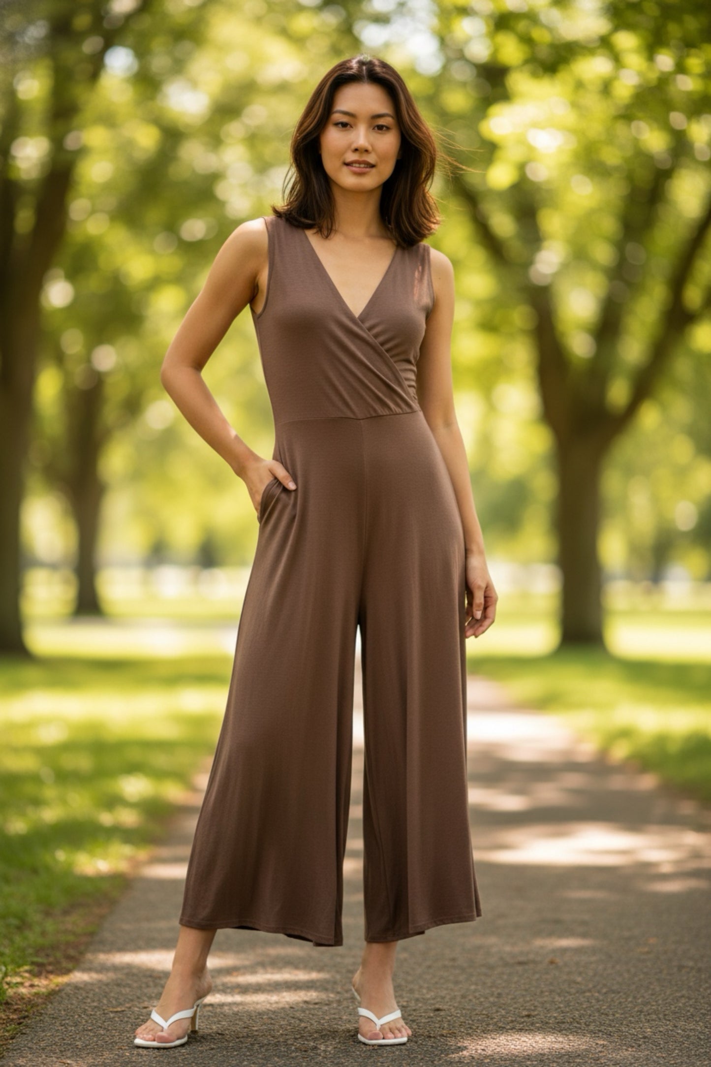 9871 The Easy Elegance Jumpsuit SM-LARGE