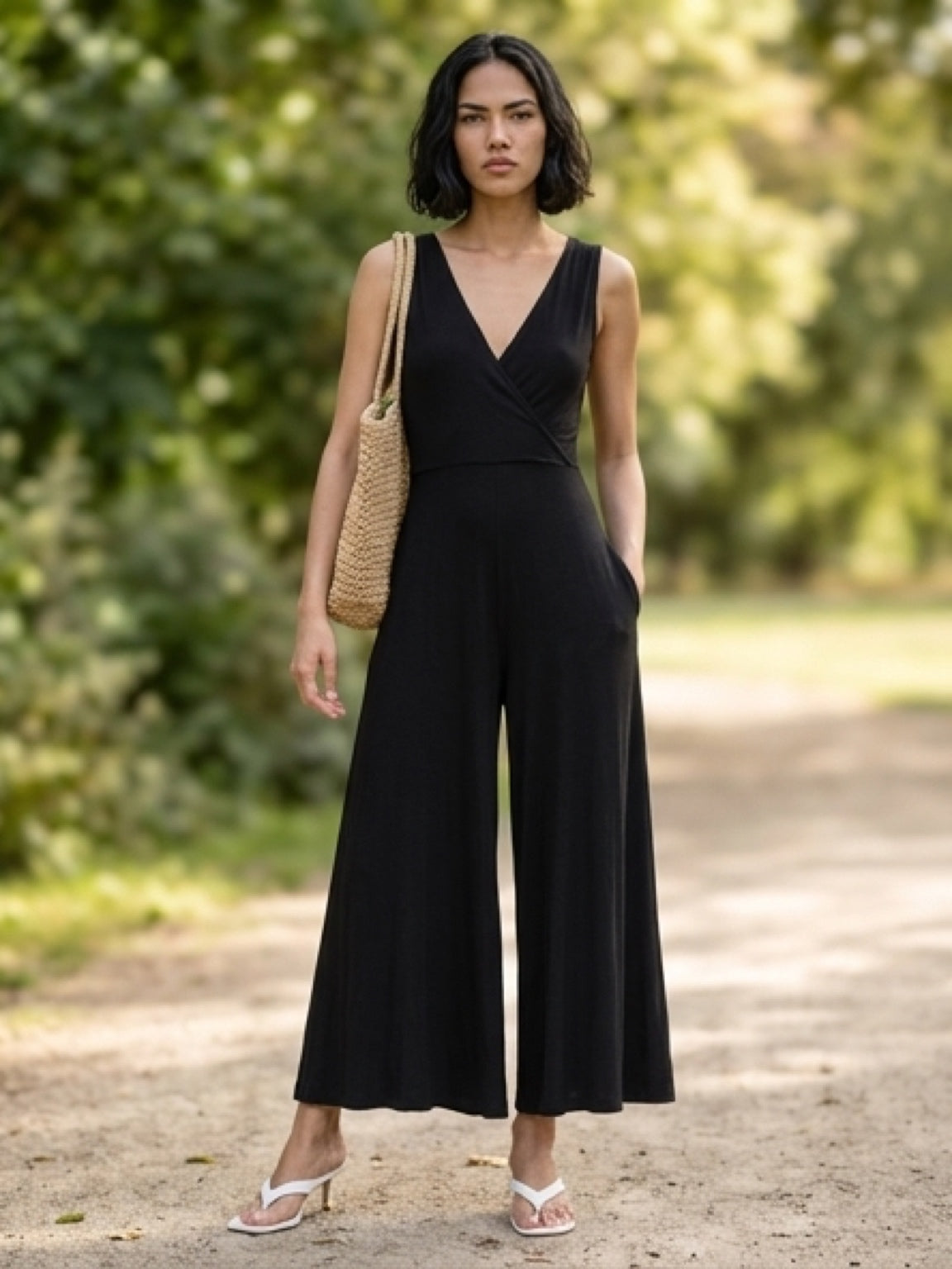 9871 The Easy Elegance Jumpsuit SM-LARGE