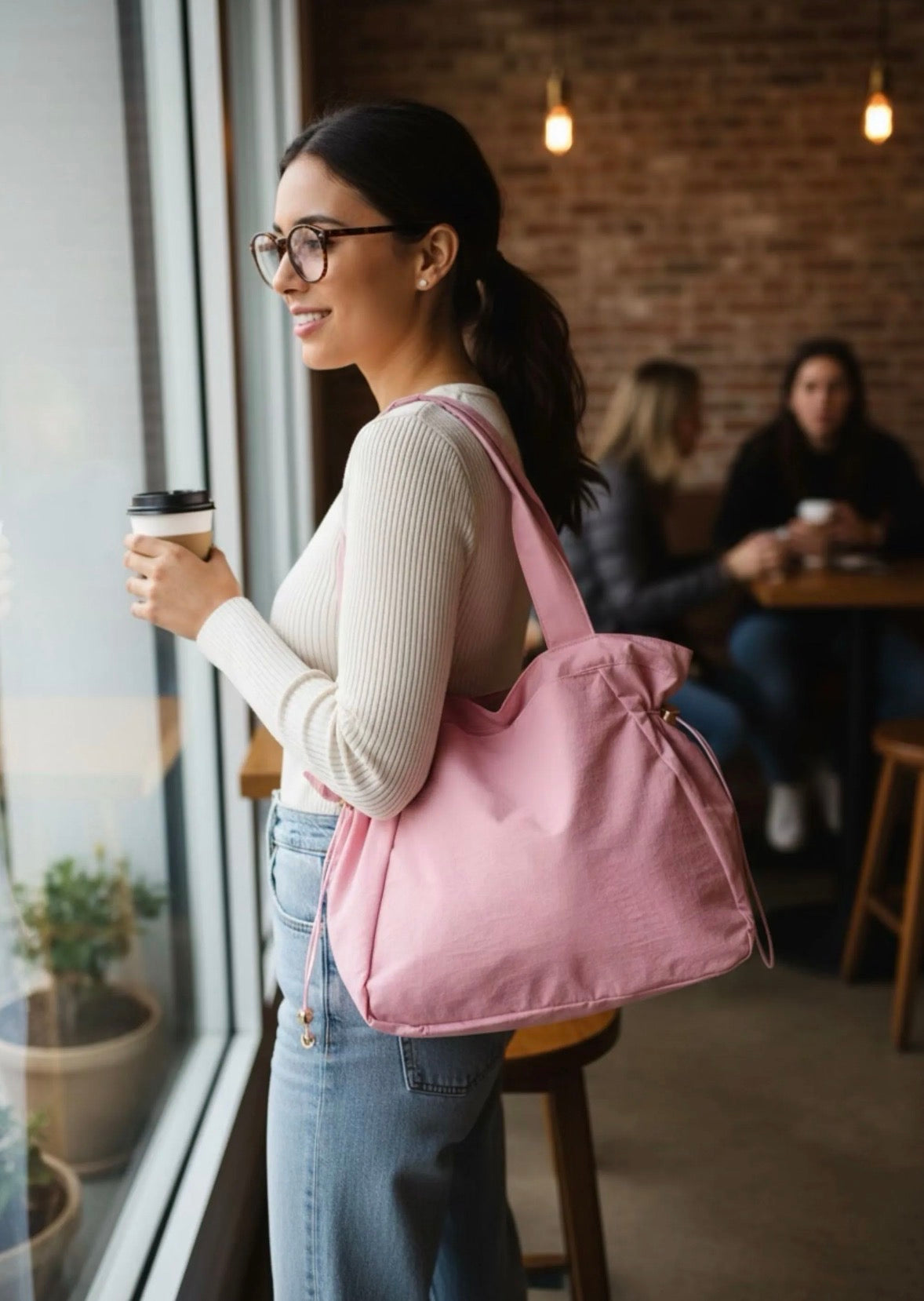 Lily ON-THE-GO Cinch Tote Bag (KOCO EXCLUSIVE)