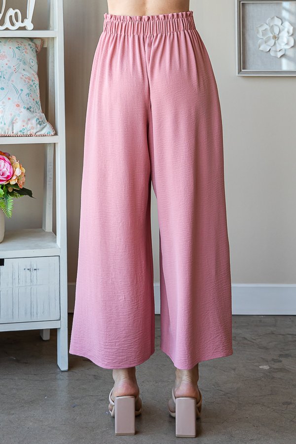 294 Paperbag Chic High Waist Tie Pants HEIMISH SM-3X
